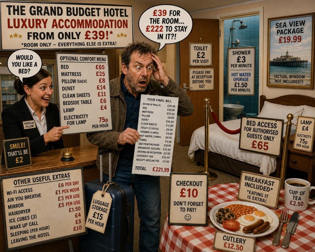 Britain’s Cheapest Hotel Room